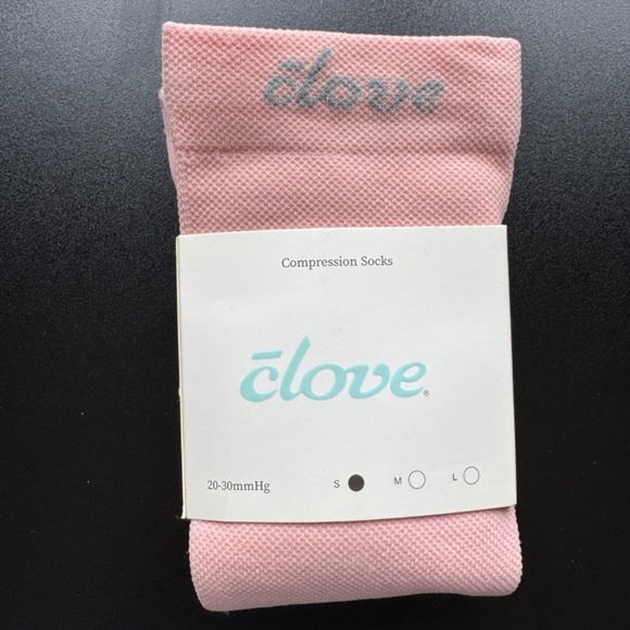NWT Clove Compression Socks, Small (W5-8.5), Just Pink | Nurse Medical Travel - Picture 3 of 4